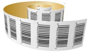 Printed Paper Barcode Label, Packaging Type : Packet