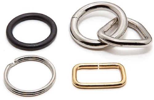 Polyester Bag Fittings, Color : Black