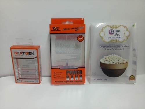 Plastic PVC Packaging Box, Color : Transparent