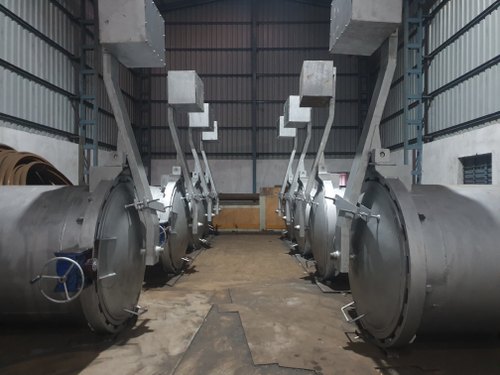 MILD STEEL AAC Autoclave Door