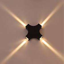 4 Way Wall Light