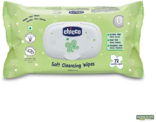 Chicco Baby Cleansing Wipes With Fliptop