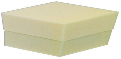 White Polyether Foam, Shape : Square