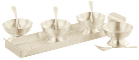 1016 Silver Plated Serving Set, Size : Multisize