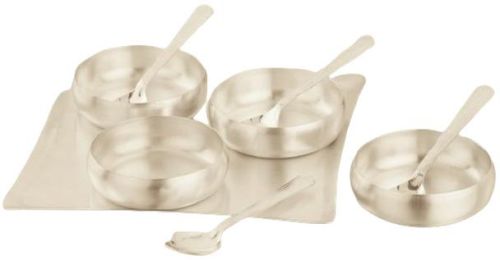 1029 Silver Plated Serving Set, Size : Multisize