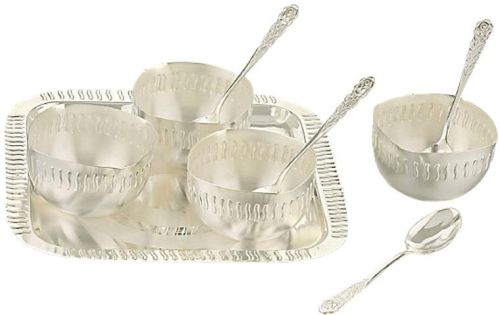 2039 Silver Plated Serving Set Multisize