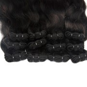 Straight Hair Weft Hair, Color : Natural Brown | Natural Black