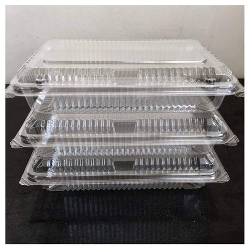 Rectanglular PVC Clamshell Tray