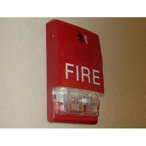 Bright Mild Steel Fire Alarm System, Color : White