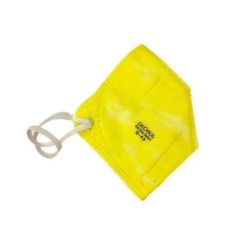 Cotton Face Mask, For Medical Procedure, Color : Yellow