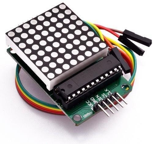 Dot Matrix Sensor Module, Color : BLACK