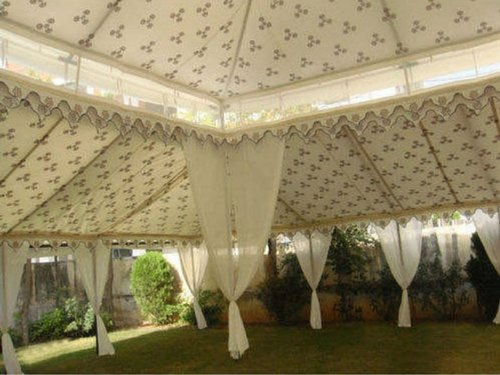 Printed Cotton Canvas Ceiling Tent, Color : Multicolor