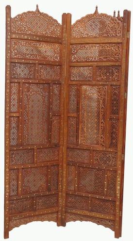 Hand Carved Wooden Partition Screen, Size : 6x6