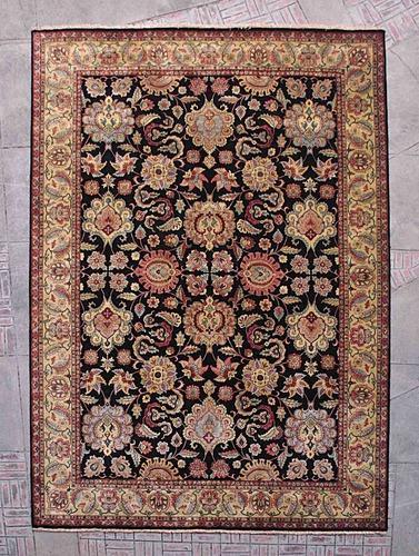 80% Woollen Kashan Carpets, Size : Standard Or Customized