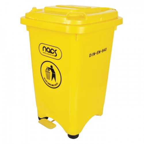 100% Pure Virgin PP Foot Pedal Plastic Dustbin