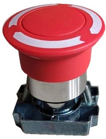 Metal Emergency Stop Switch, Color : Red