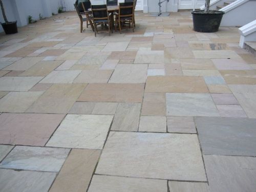 Polished Raj Green Sandstone Slabs, For Flooring