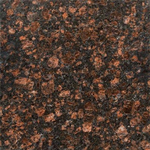 Polished Tan Brown Granite Slab