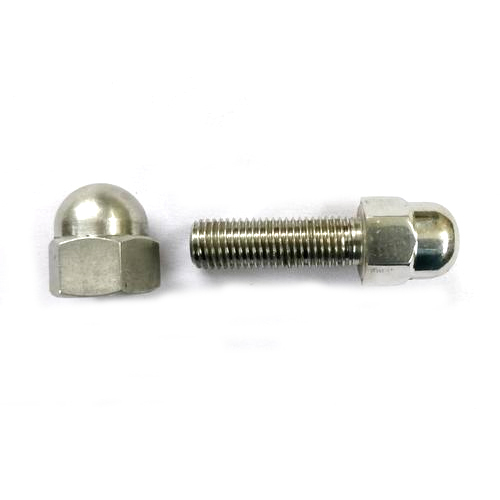 Steel Dome Nut Bolt, Size : M6 M8 M10