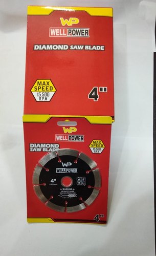 WELL POWER Stainless Steel Marble Blade, Shape : Circular