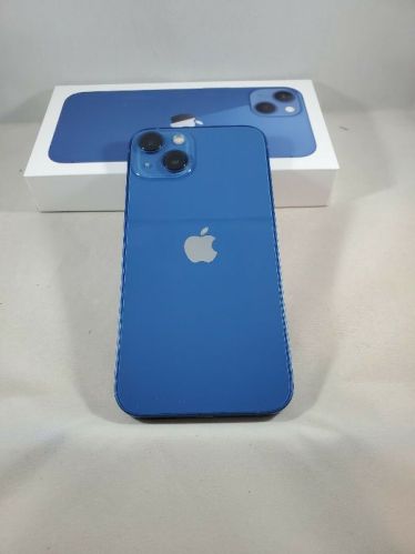 Apple iPhone 13 128Gb Unlocked, For Communication, Color : Blue at