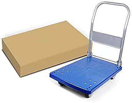 Iron Foldable Platform Trolley, For Material Handling, Feature : Corrosion Proof, Durable, Good Quality