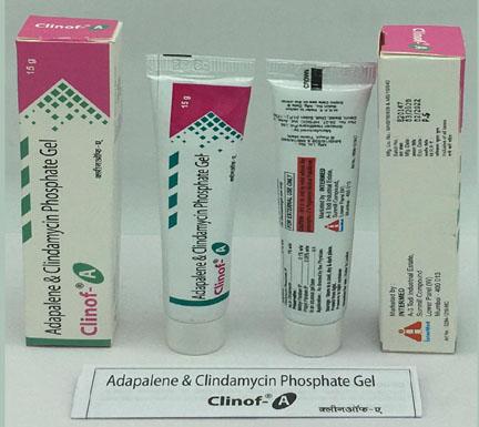 Adapalene and Clindamycin Phosphate Gel