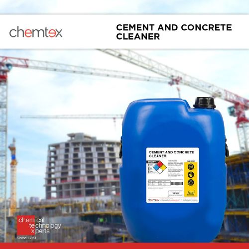 Cement and Concrete Cleaner, For Construction