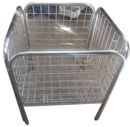 MS Powder Coated Dump Bin, Size : Standard