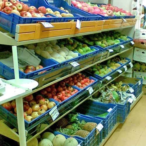 Rack With MS Pipe Stand, For Malls, Supermarket