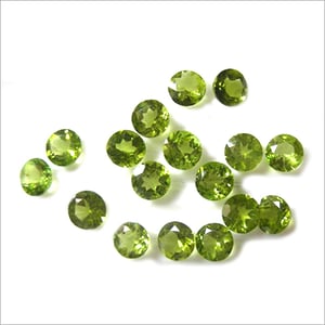 Peridot Gemstone Beads, For Garments Decoration, Jewelry, Packaging Type : Plastic Box