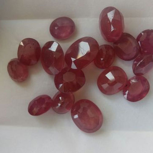 Oval Ruby Gemstone, For Jewellery, Feature : Shiny Looks, Sturdiness