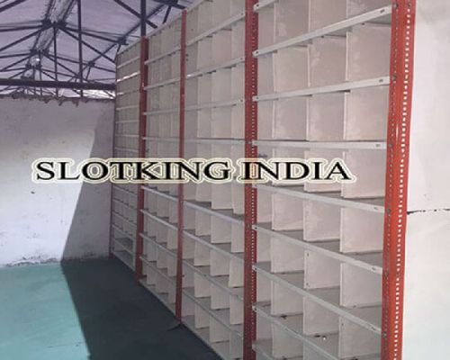 Rectangular Polished Metal Pigeon Hole Storage Rack, Feature : Anti Corrosive, Durable, High Quality