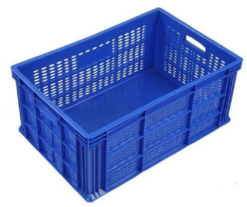 Rectangular Plastic Crates, For Fruits, Feature : Good Capacity, High Strength