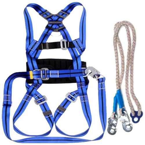 Nylon Safety Harness, For Constructional Use, Feature : Heat Resistance, High Grip, High Strength