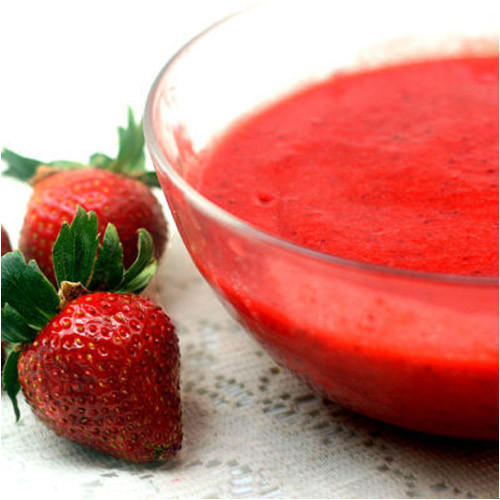 Strawberry Pulp, Color : Red