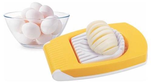 Manual Plastic Egg Cutter, Color : Yellow