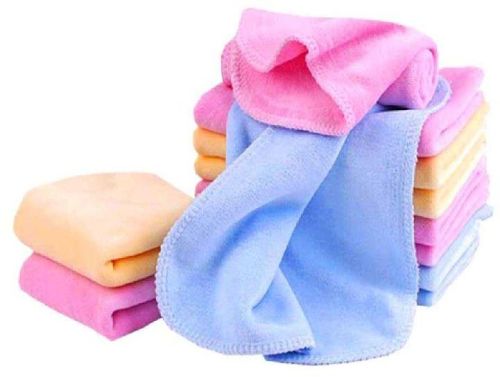 Cotton Plain Face Towel, Technics : Yarn Dyed