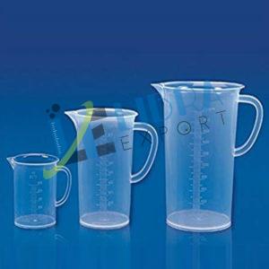 Round Plastic Measuring Jugs, For Lab, Style : Common