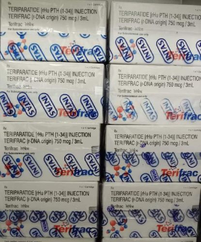 Terifrac Teriparatide Injection, Packaging Size : 1x1 Cartridges