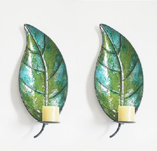 Powder Coated Wall Metal Candle Holder, Technique : Handmade