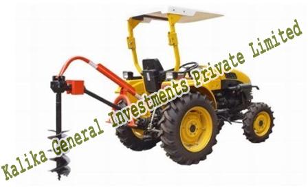 Polished Fuel Single Post Hole Digger, For Agriculture, Certification : ISI Certified