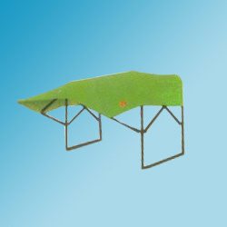 Rectangular Tractor Canopy, Pattern : Plain