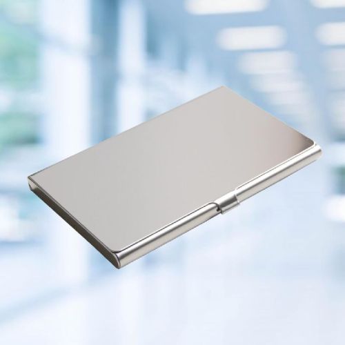 Steel  Steel Visiting Card Holder