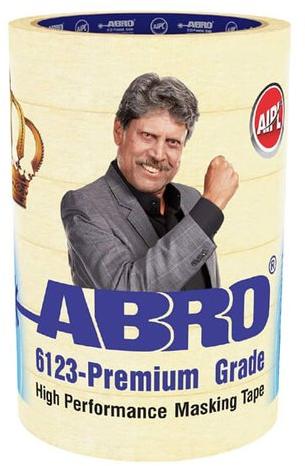 Polyimide AIPL ABRO Masking Tape, For Coil Insulation, Transformer Wrapping, Design : Plain