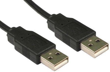 PVC USB Cable, Color : Black