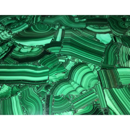 Marble Malachite Stone, Packaging Type : Box