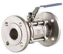 Stainless Steel Flanges Ball Valve, For Industrial, Size : Standard