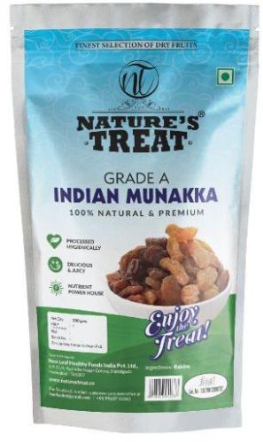 Nature's Treat Indian Munakka, Color : Brown