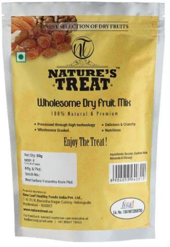 Nature's Treat Mixed Dry Fruits, Certification : FSSAI